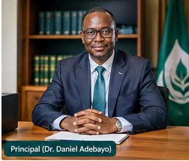 Dr. Daniel Adebayo, Principal of Exelentia Edge Academy